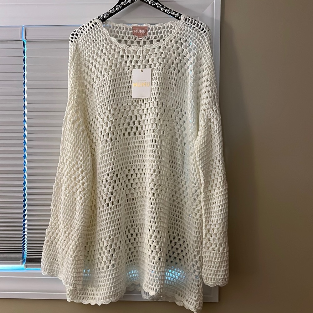 NWT Show Me Your Mumu Knit Swimsuit coverup
